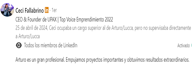 Testimonio Cecilia Fallabrino